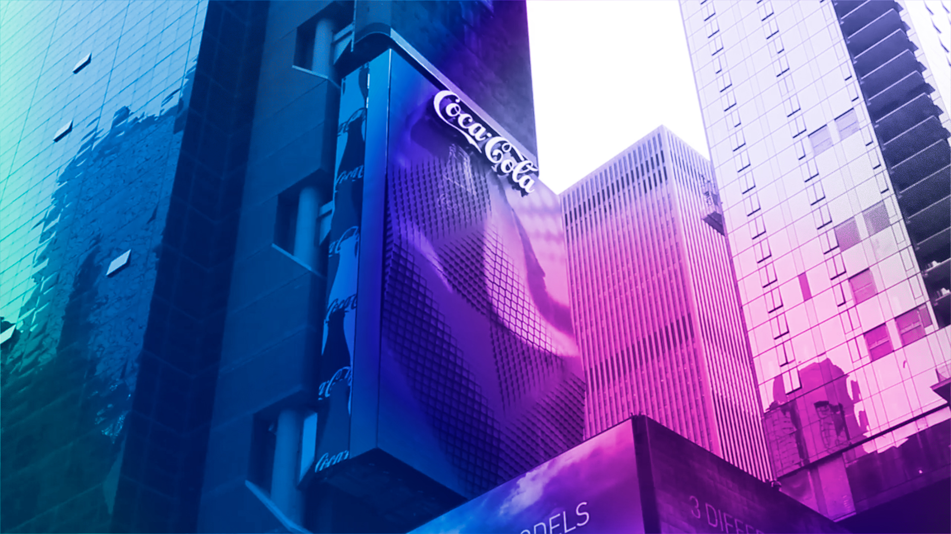 DOOH ColorWash – Coca-Cola, Times Square