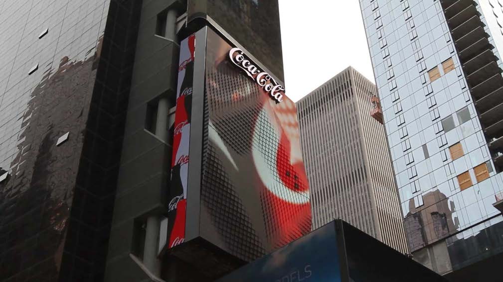 Coca-Cola, Times Square.