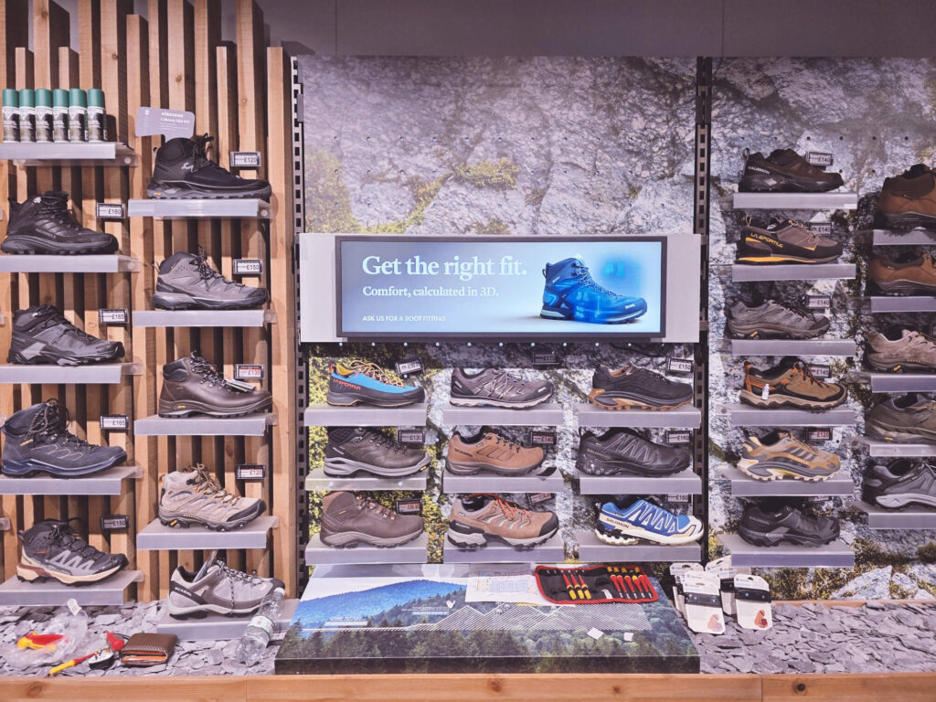 Cotswolds Outdoor Retail-Media-Netzwerk, IUF